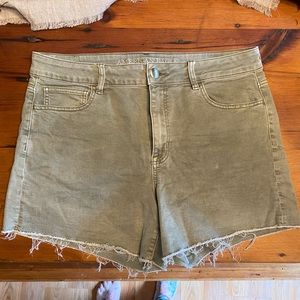 American Eagle Outfitters super super stretch high rise shorty